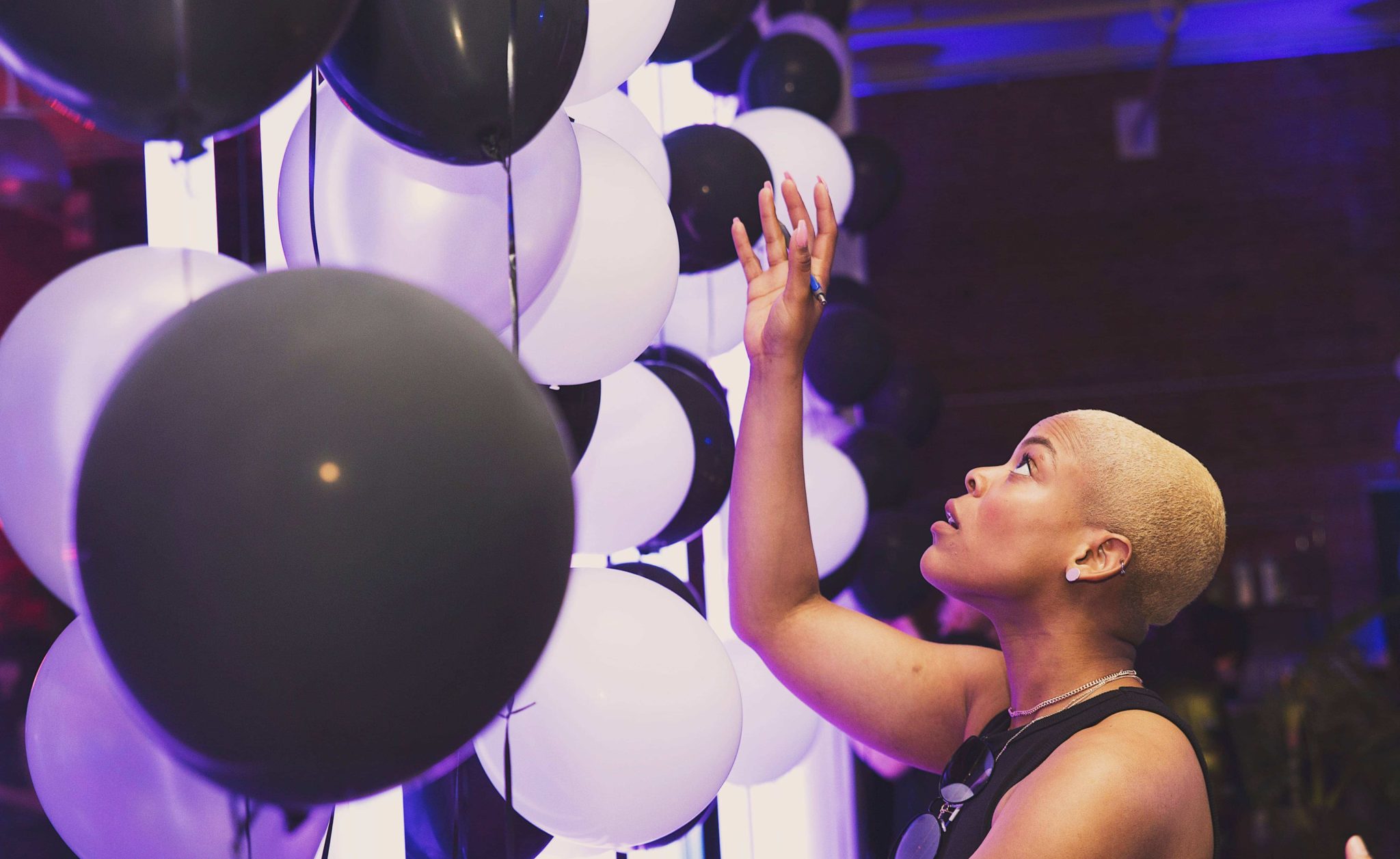 Bal en Noir 2017 Sunglasses at night Club Social Studio DIY